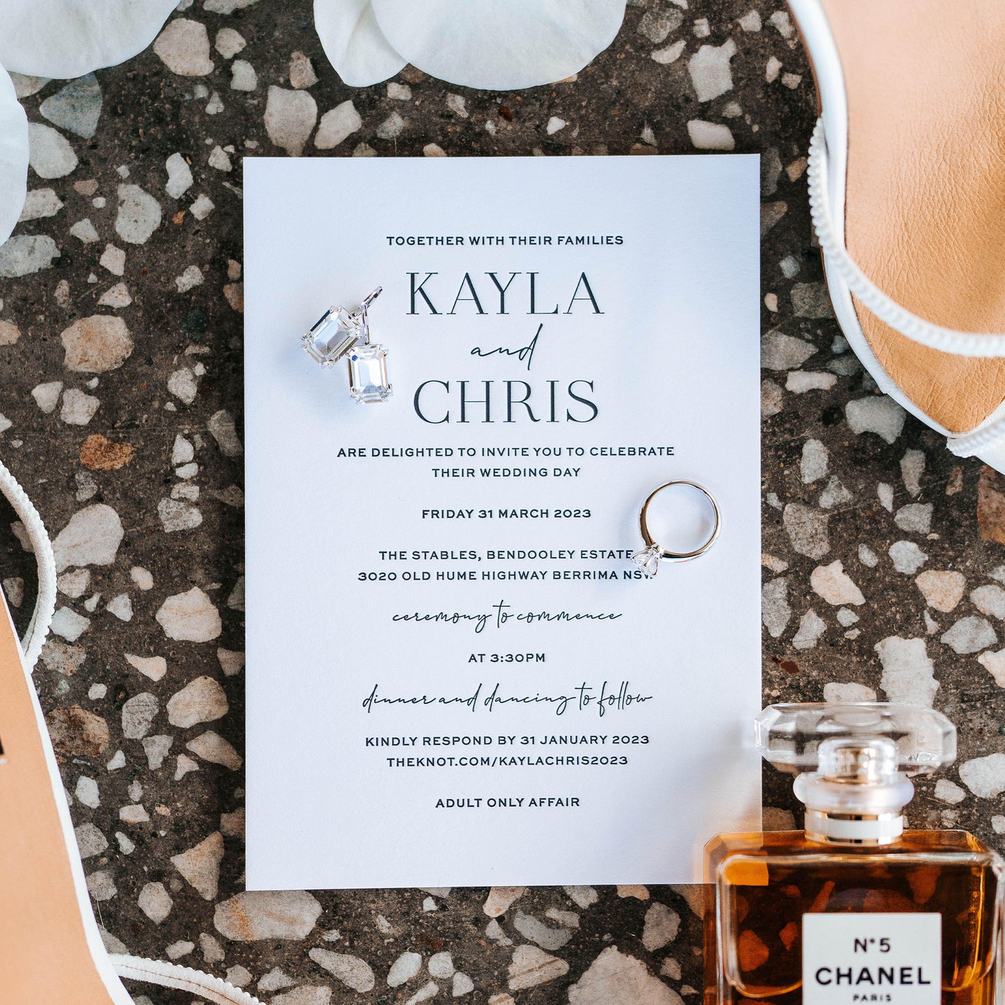Kayla and Chris' Invitation