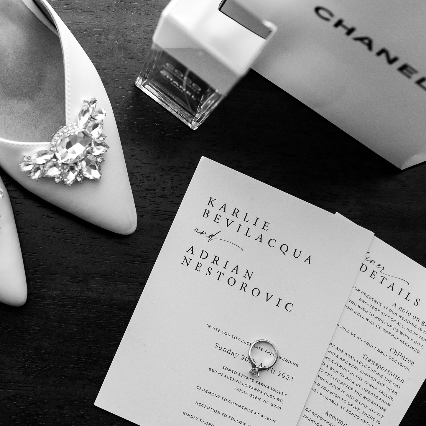Karlie and Adrian Invitation