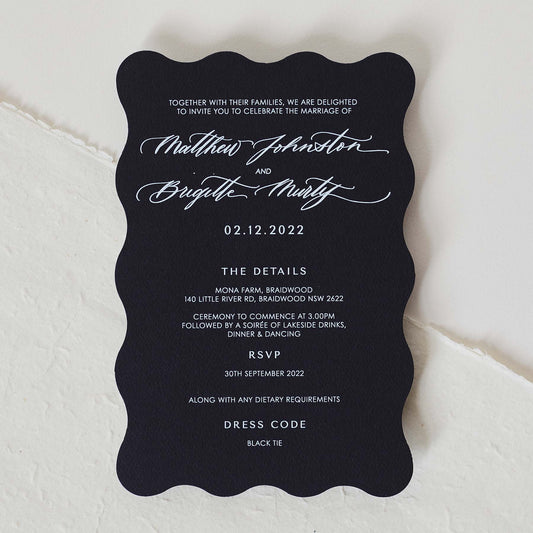 Brigitte and Matthew Invitation