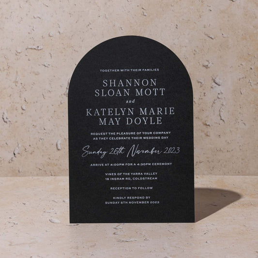 Shannon and Katelyn Invitation