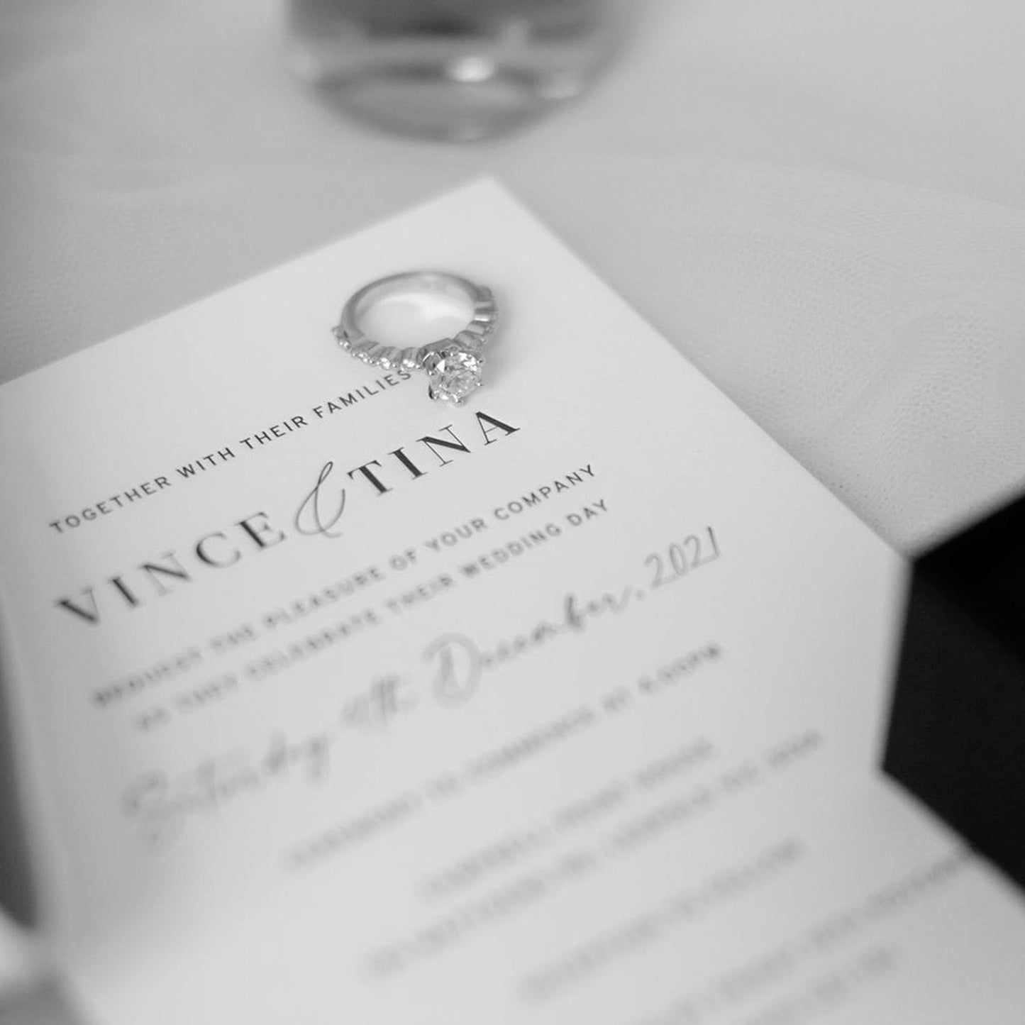 Vince and Tina Invitation