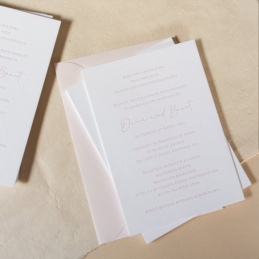 Dana and Brent Invitation