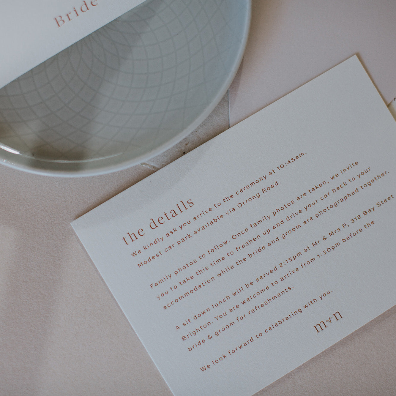 Millie and Nick Invitations